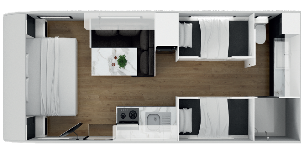 Masterpiece Caravans Optimum Director's Edition floorplan 11 of 11