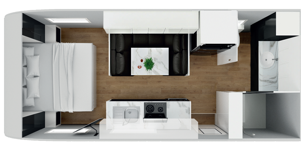 Masterpiece Caravans Performance floorplan 10 of 23
