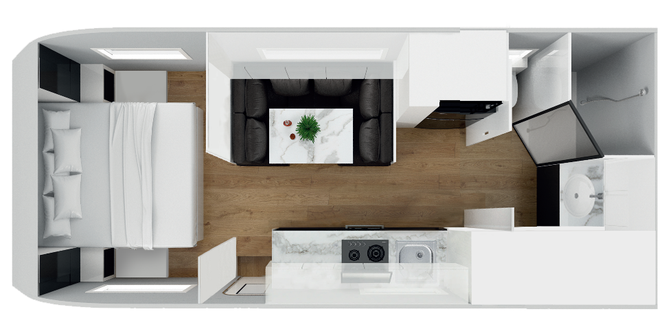 Masterpiece Caravans Performance floorplan 16 of 23