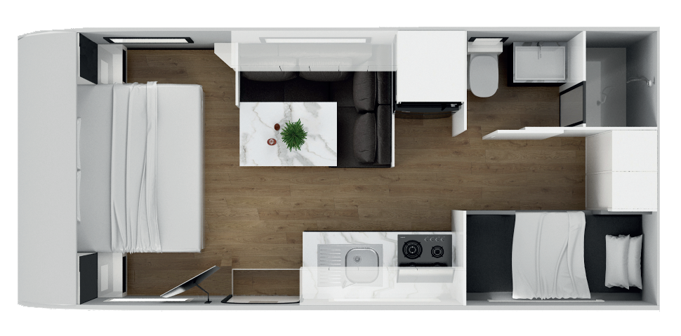Masterpiece Caravans Performance floorplan 19 of 23