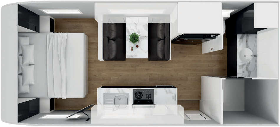 Masterpiece Caravans Performance floorplan 3 of 23