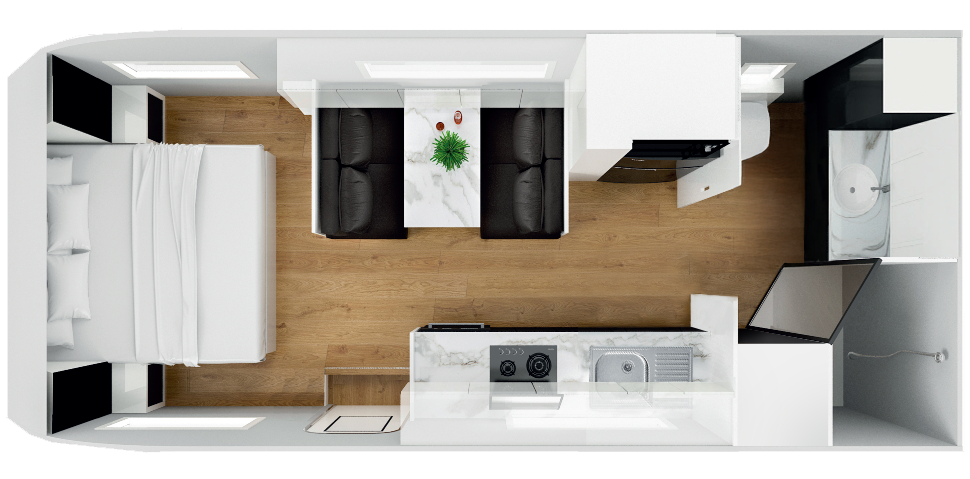 Masterpiece Caravans Performance floorplan 4 of 23