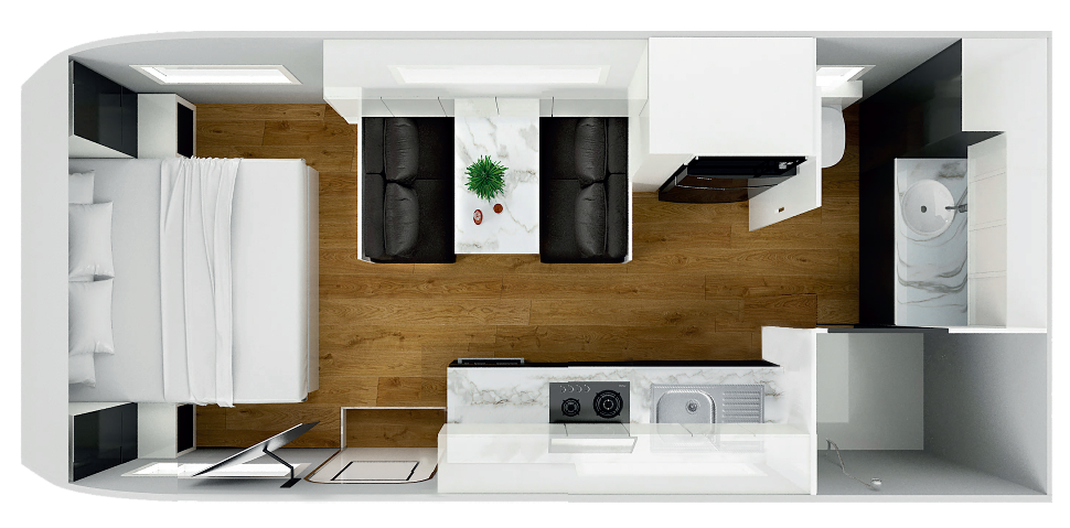 Masterpiece Caravans Performance floorplan 5 of 23