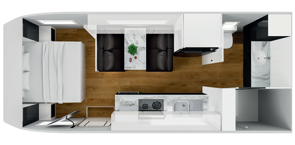 Masterpiece Caravans Performance floorplan 9 of 23