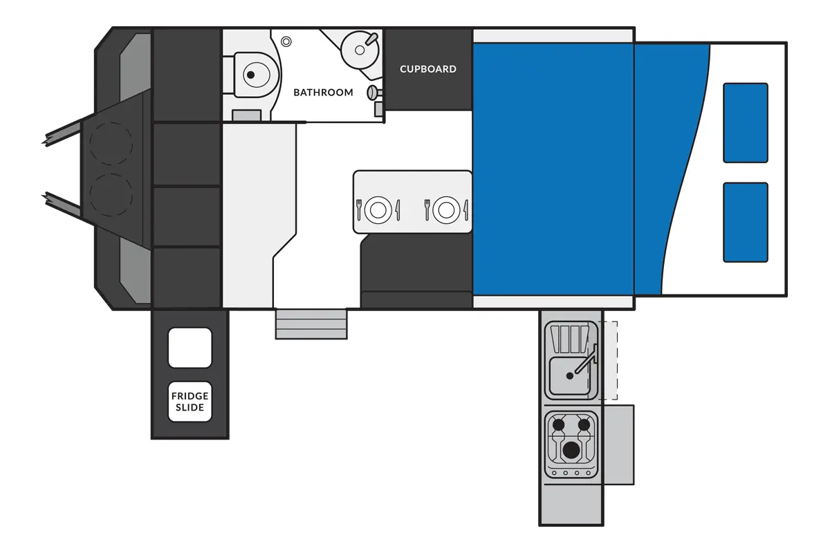 Market Direct Campers Forte SR11 S2 floor plan