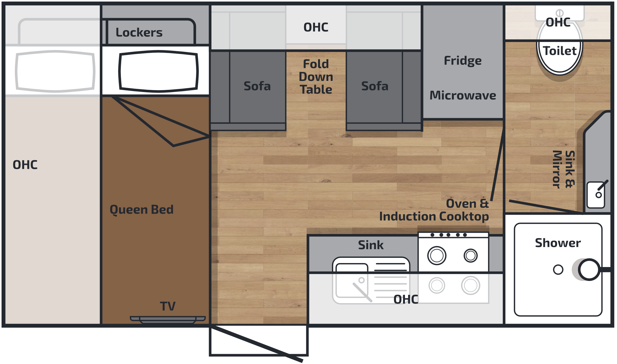 Millard Caravans Breakaway floor plan 1 of 19