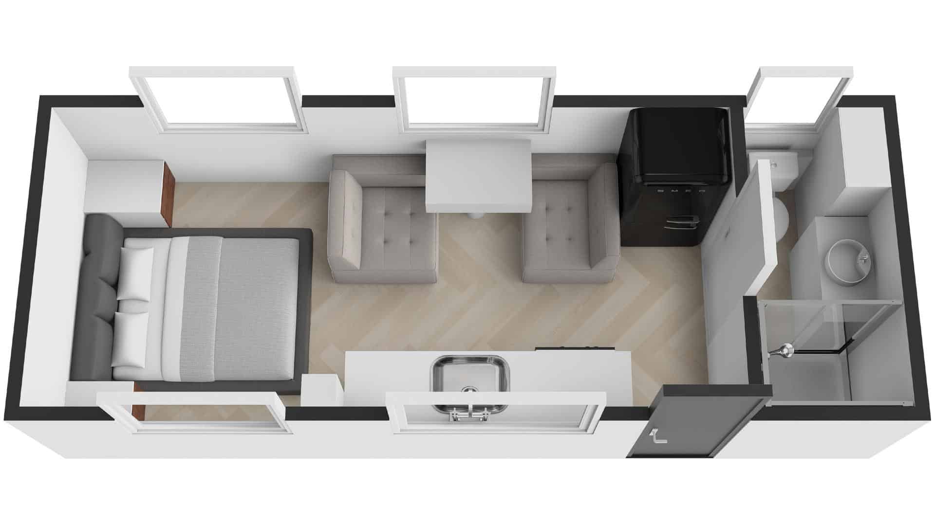 New Age Caravans Manta Ray Expedition floorplan 3 of 5