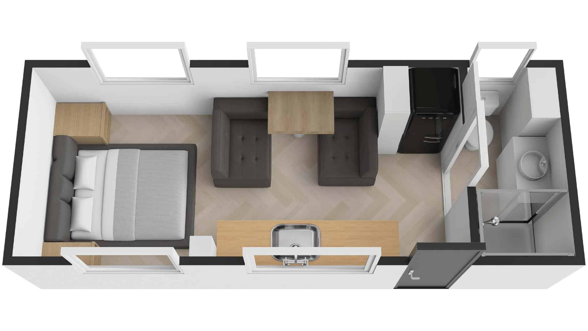 New Age Caravans Manta Ray Expedition floorplan 5 of 5