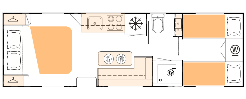 Nova Caravans Bravo floorplan 22 of 22