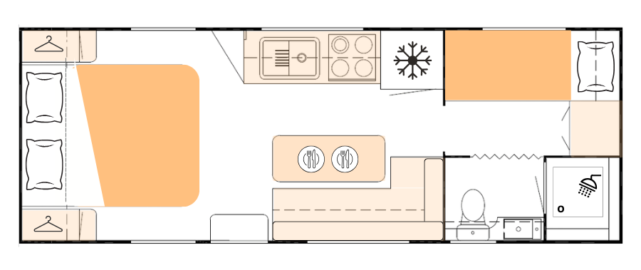 Nova Caravans Revivor floorplan 6 of 6