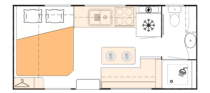Nova Caravans Terra Sportz floorplan 1 of 11