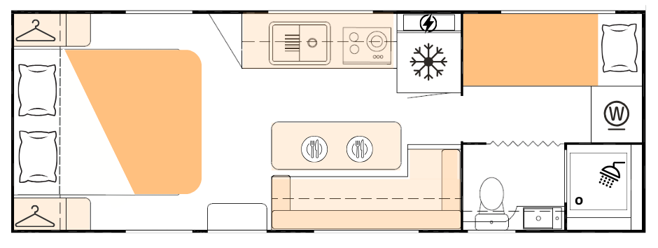 Nova Caravans Terra Sportz floorplan 11 of 11