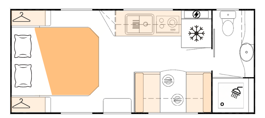Nova Caravans Terra Sportz floorplan 2 of 11
