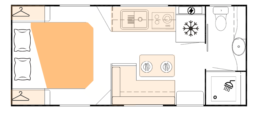 Nova Caravans Terra Sportz floorplan 3 of 11