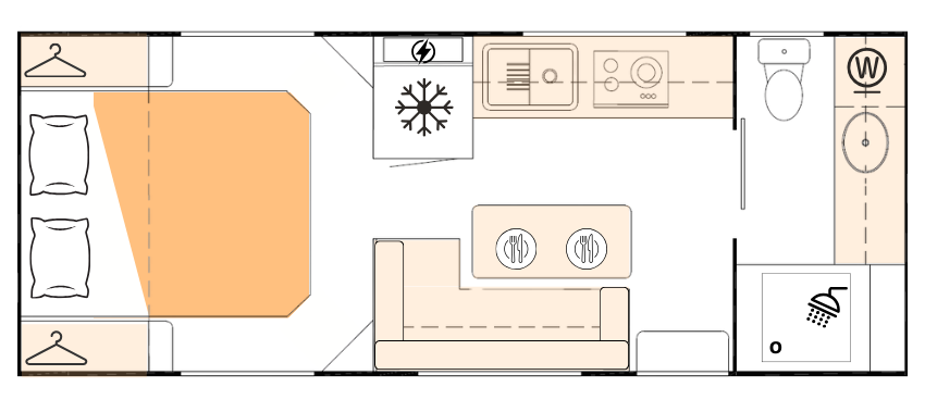 Nova Caravans Terra Sportz floorplan 6 of 11
