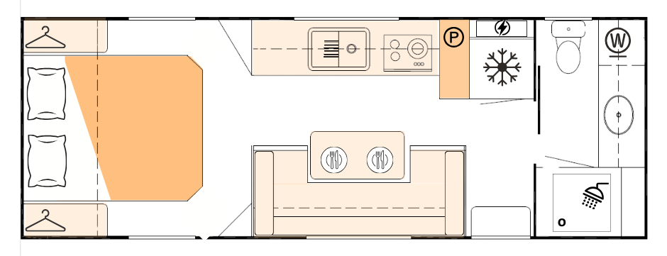 Nova Caravans Terra Sportz floorplan 9 of 11