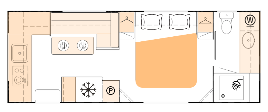 Nova Caravans Vita floorplan