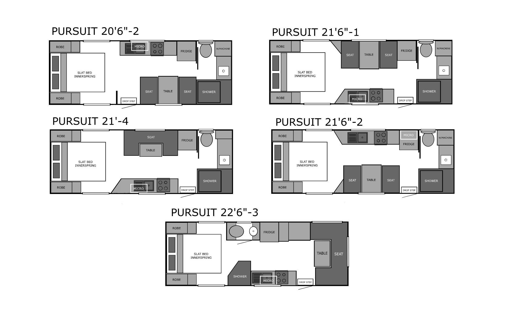 Olympic Caravans Pursuit floorplan 2 of 2