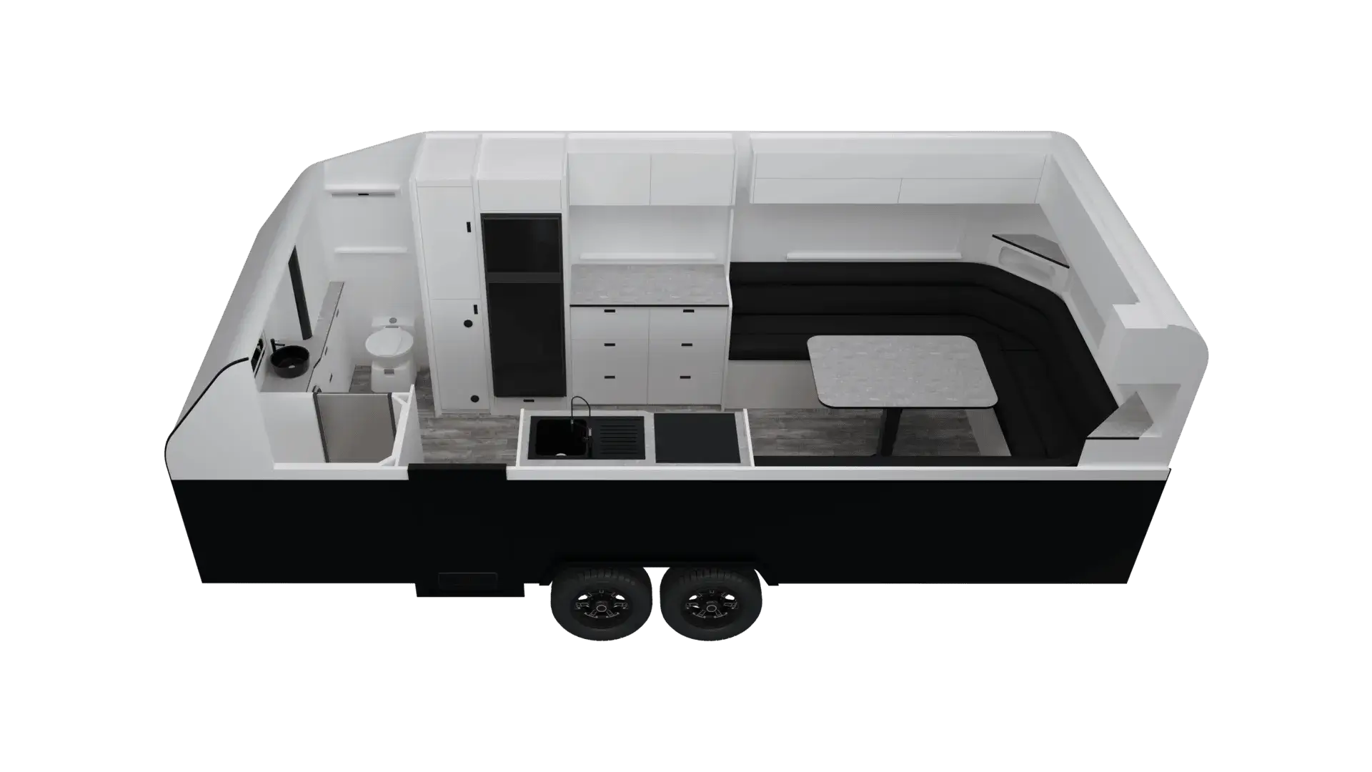 On The Move Caravans Grenade floorplan 1 of 2