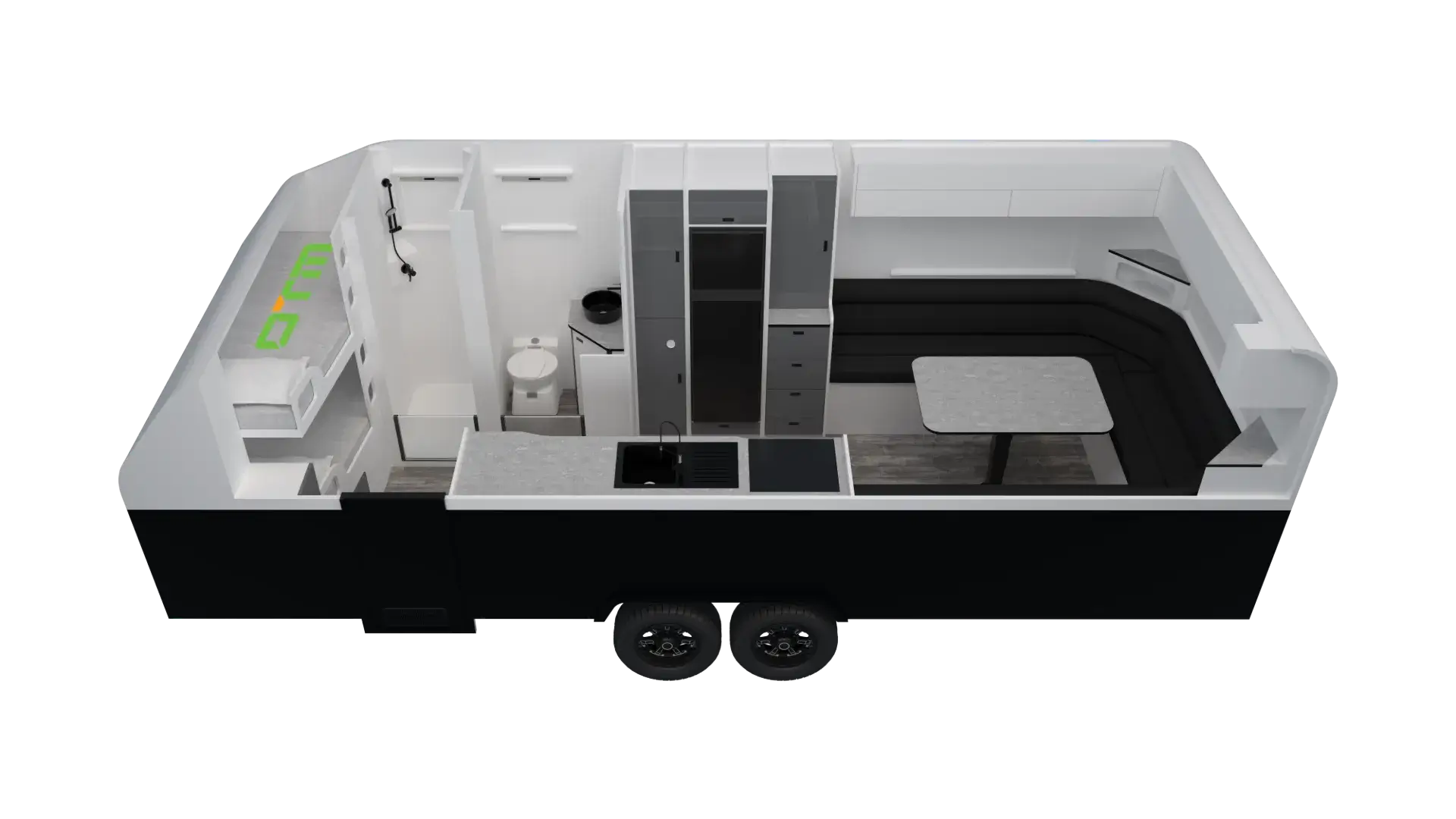 On The Move Caravans Grenade floorplan 2 of 2