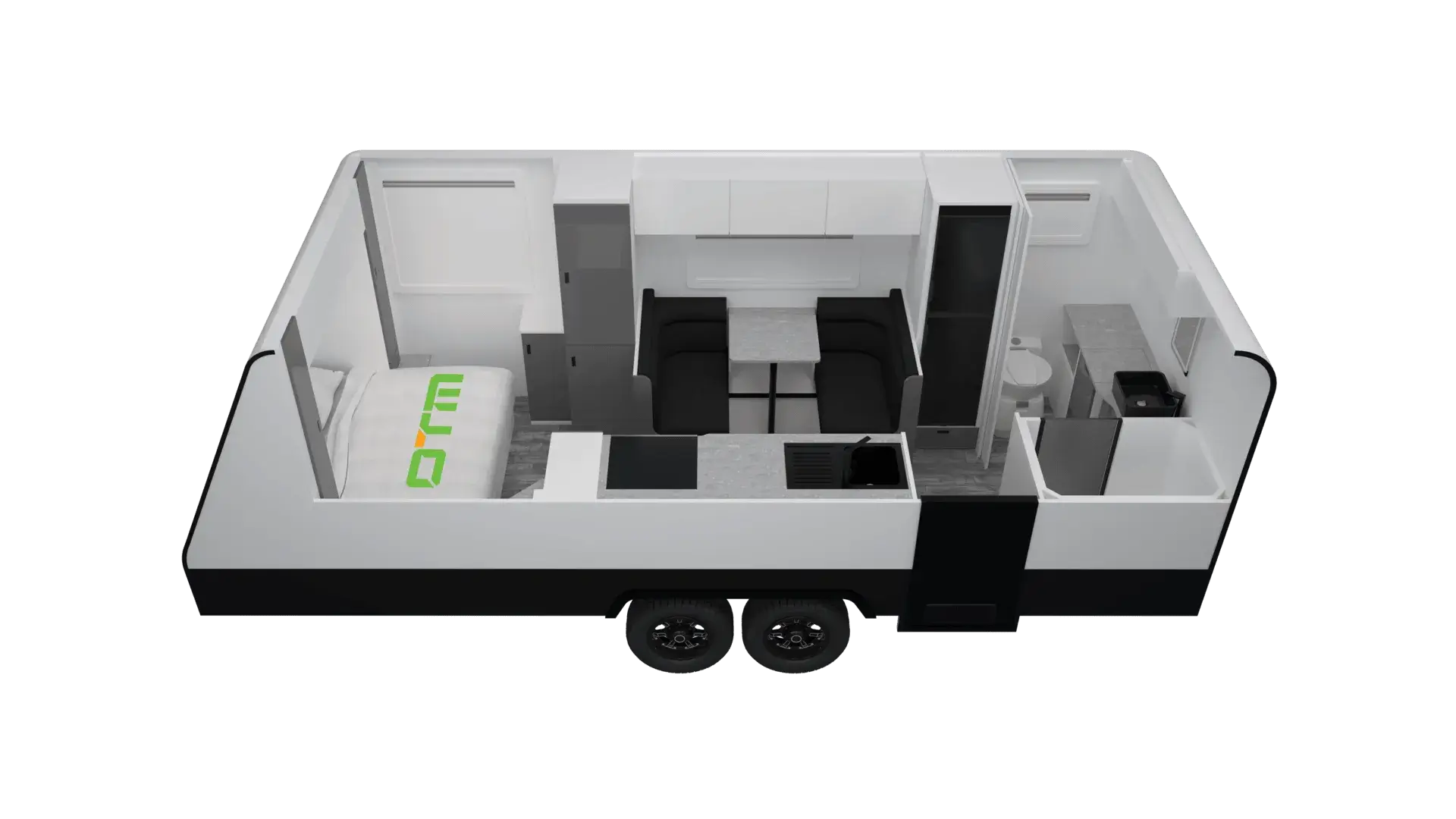 On The Move Caravans Infinity floorplan 2 of 5