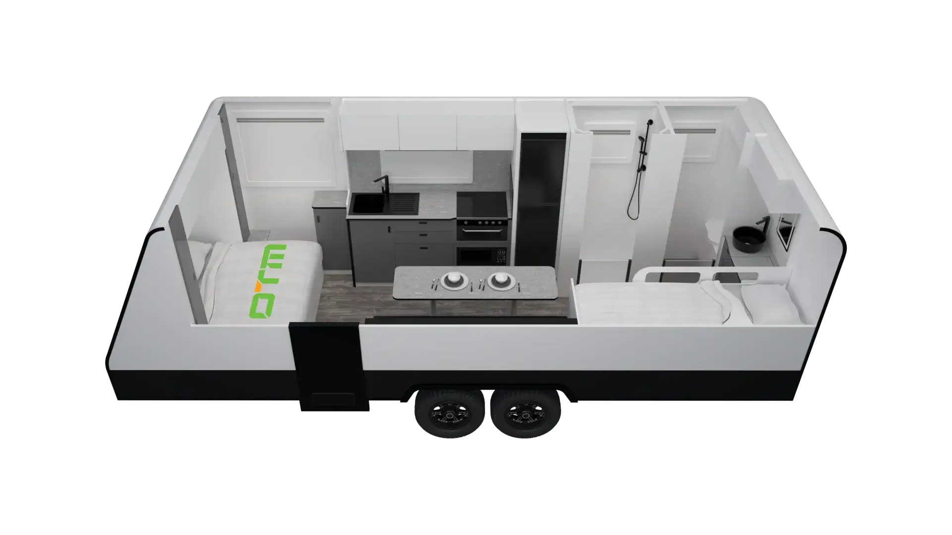 On The Move Caravans Infinity floorplan 3 of 5