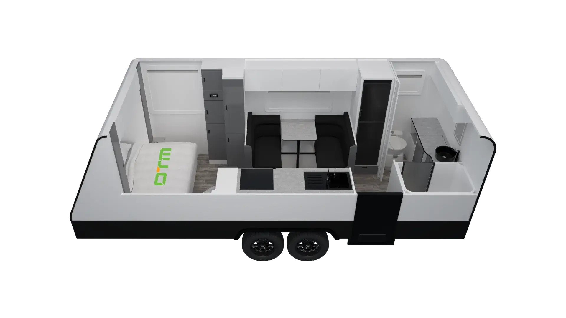 On The Move Caravans Storm floorplan 2 of 5