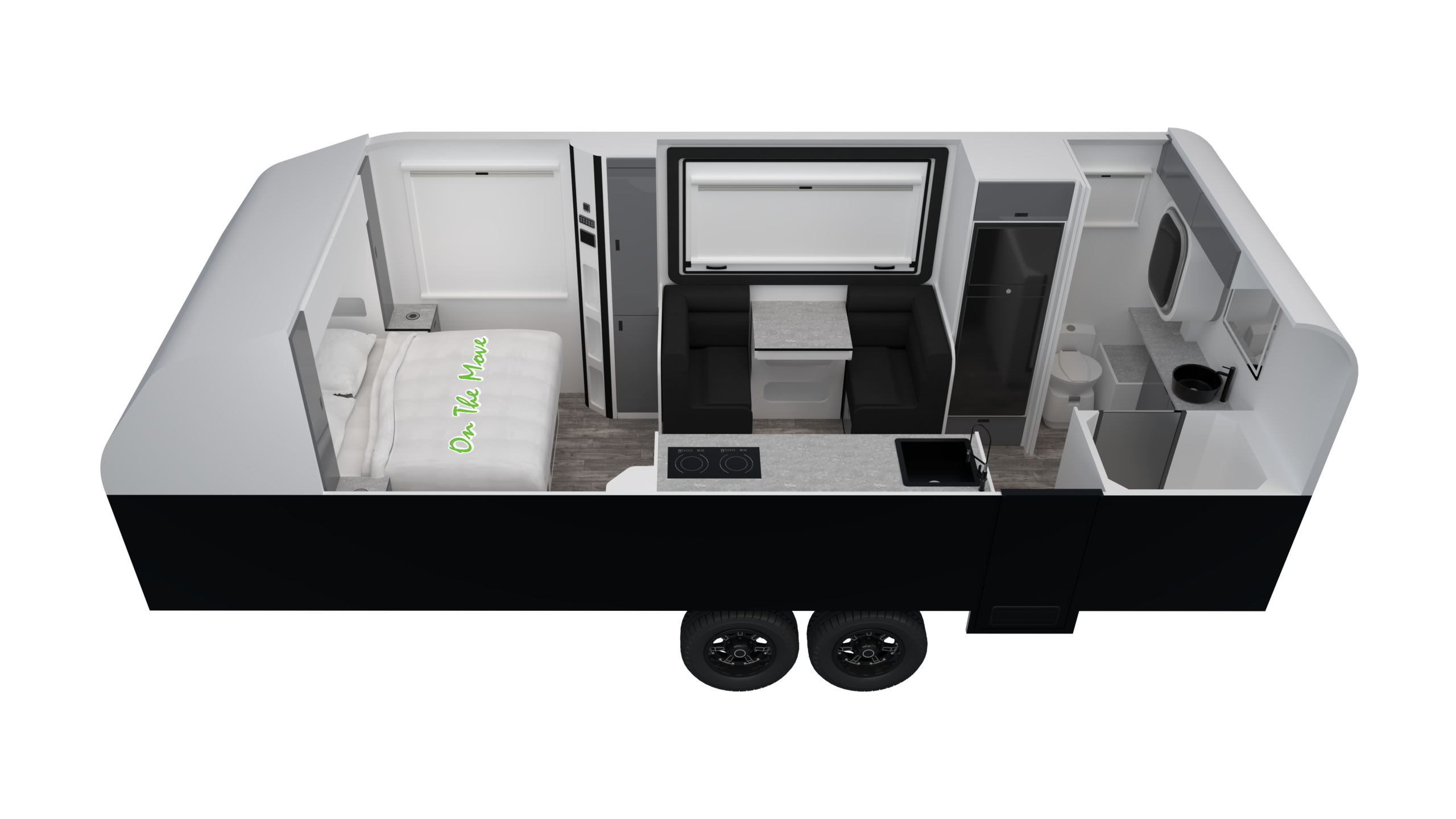 On The Move Caravans Traxx floorplan 2 of 4