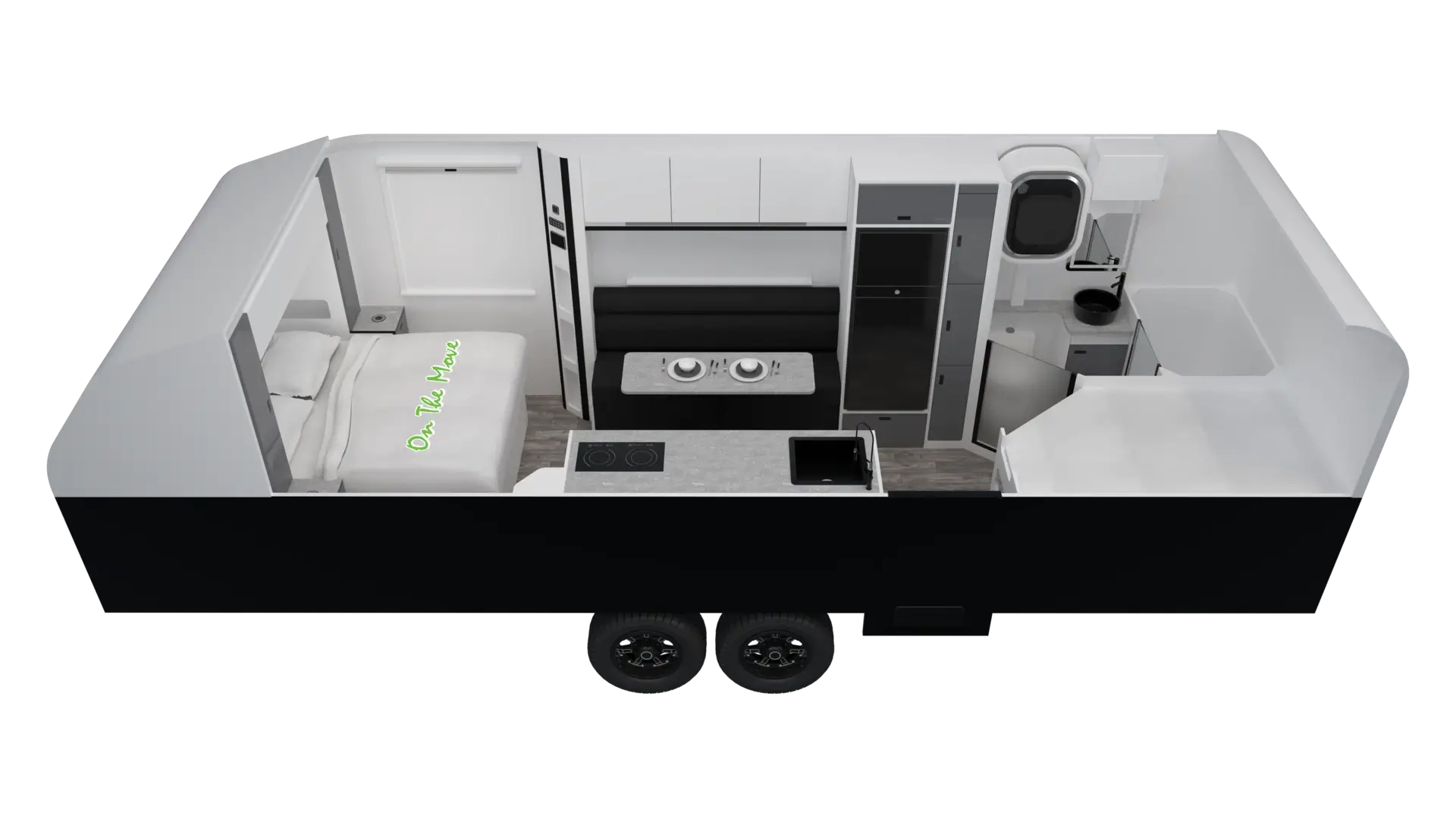 On The Move Caravans Traxx floorplan 4 of 4