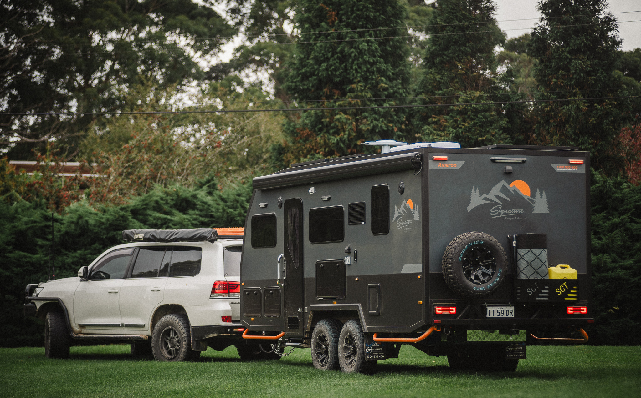 Signature Camper Trailers Omaru Couples