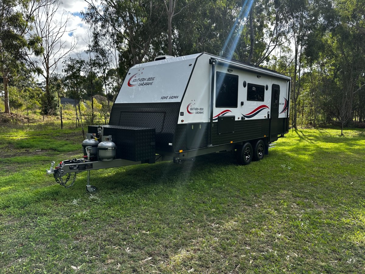Southern Cross Caravans Home Grown 19'6 Rear Door