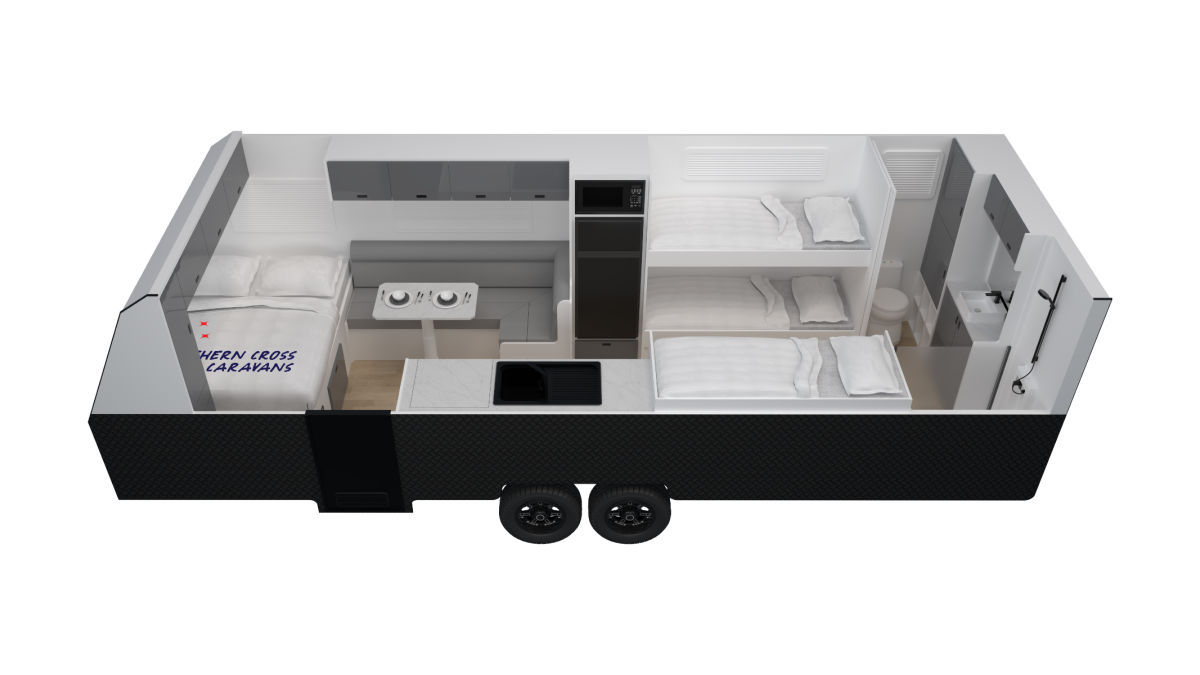 Southern Cross Caravans Home Grown 22'6 Triple Bunk photo 1 of 6