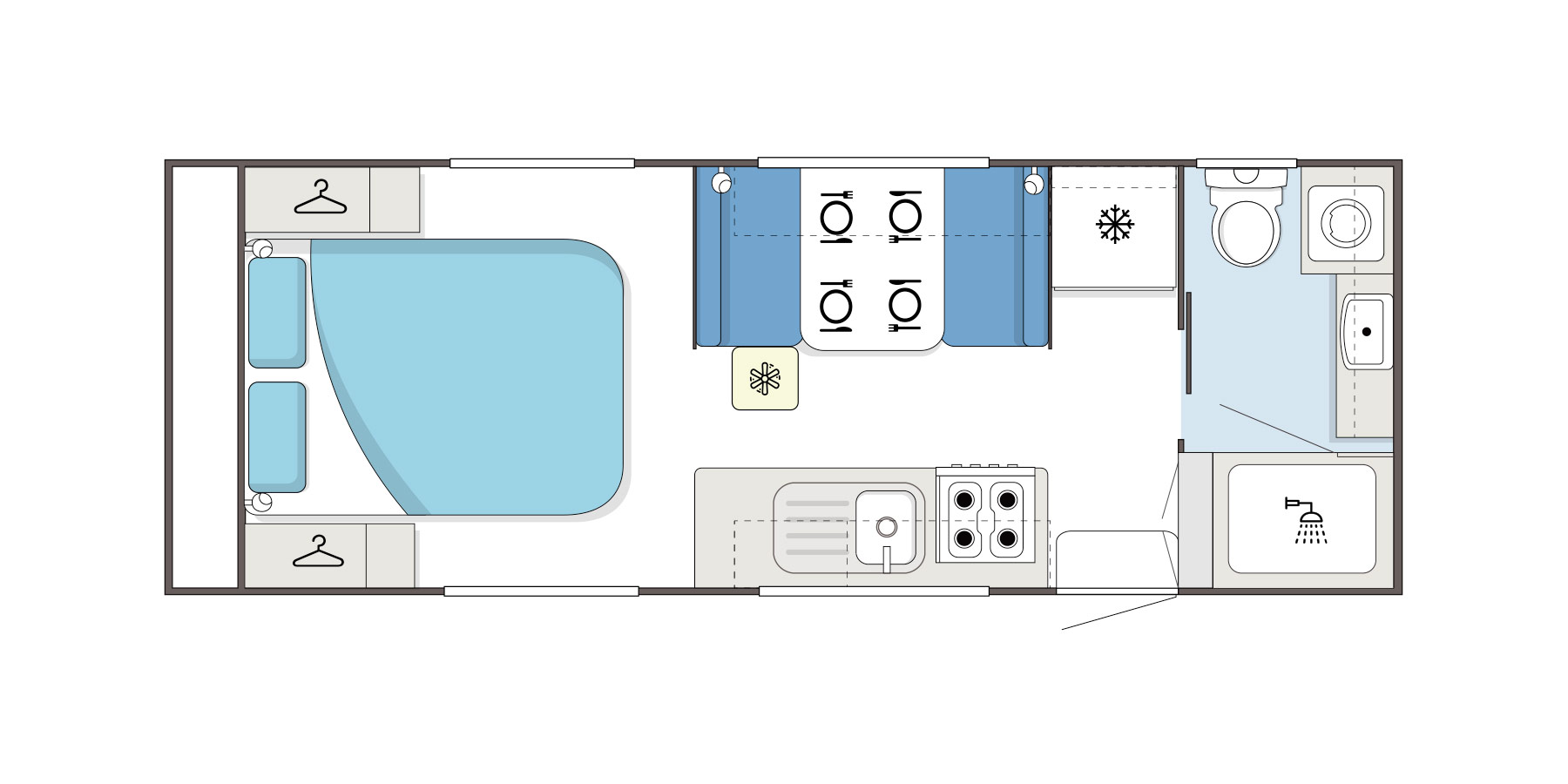 Supreme Caravans Territory floorplan 6 of 6
