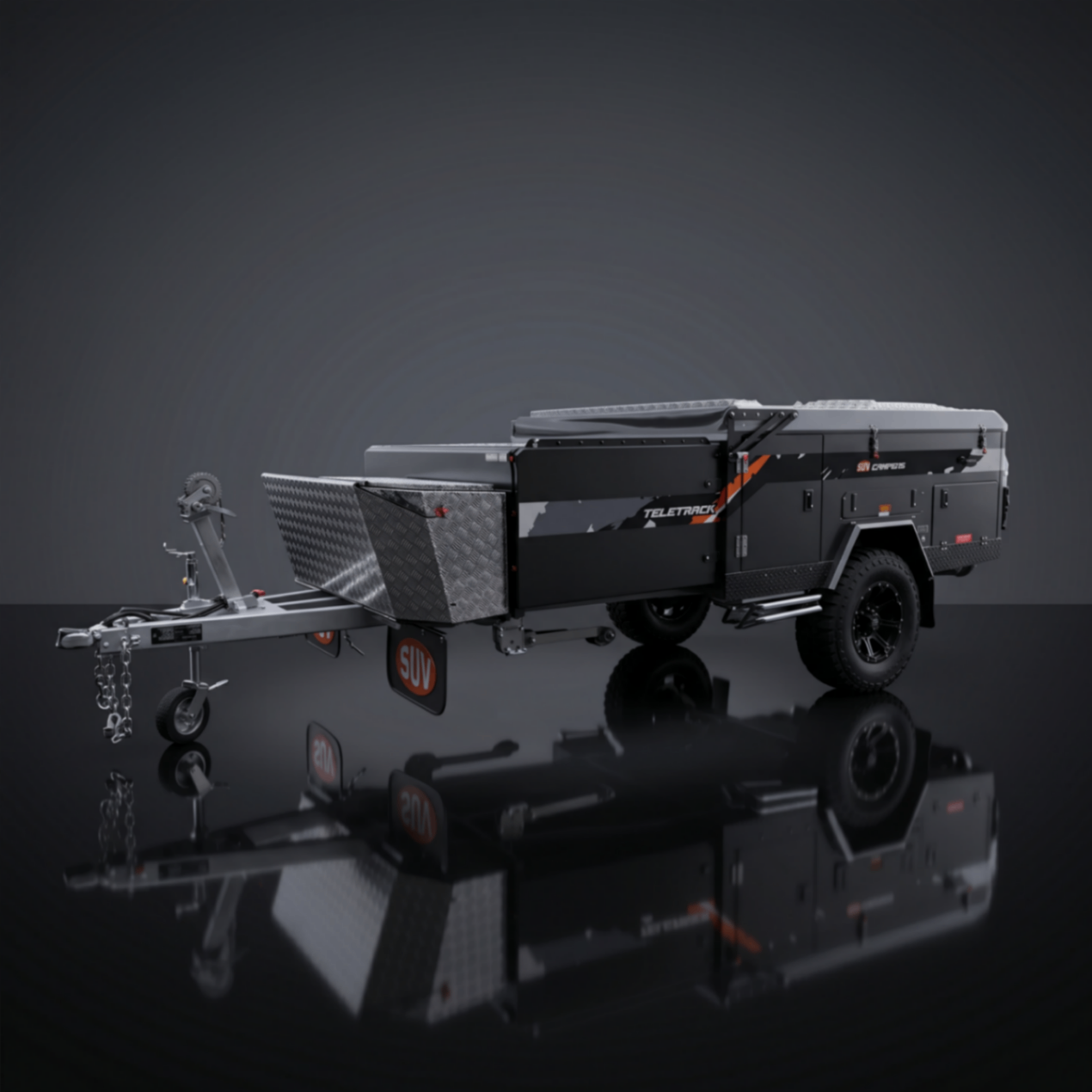 SUV Caravans Teletrack Slide