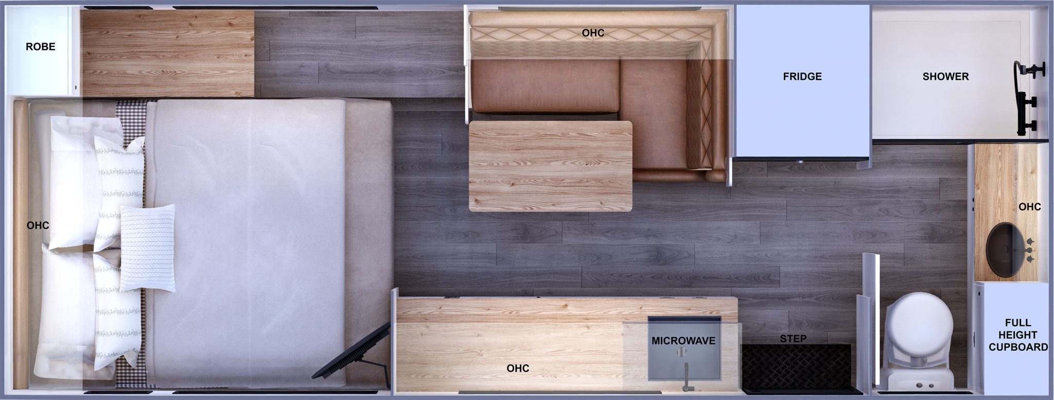 Titanium Caravans HS1 floorplan 5 of 6
