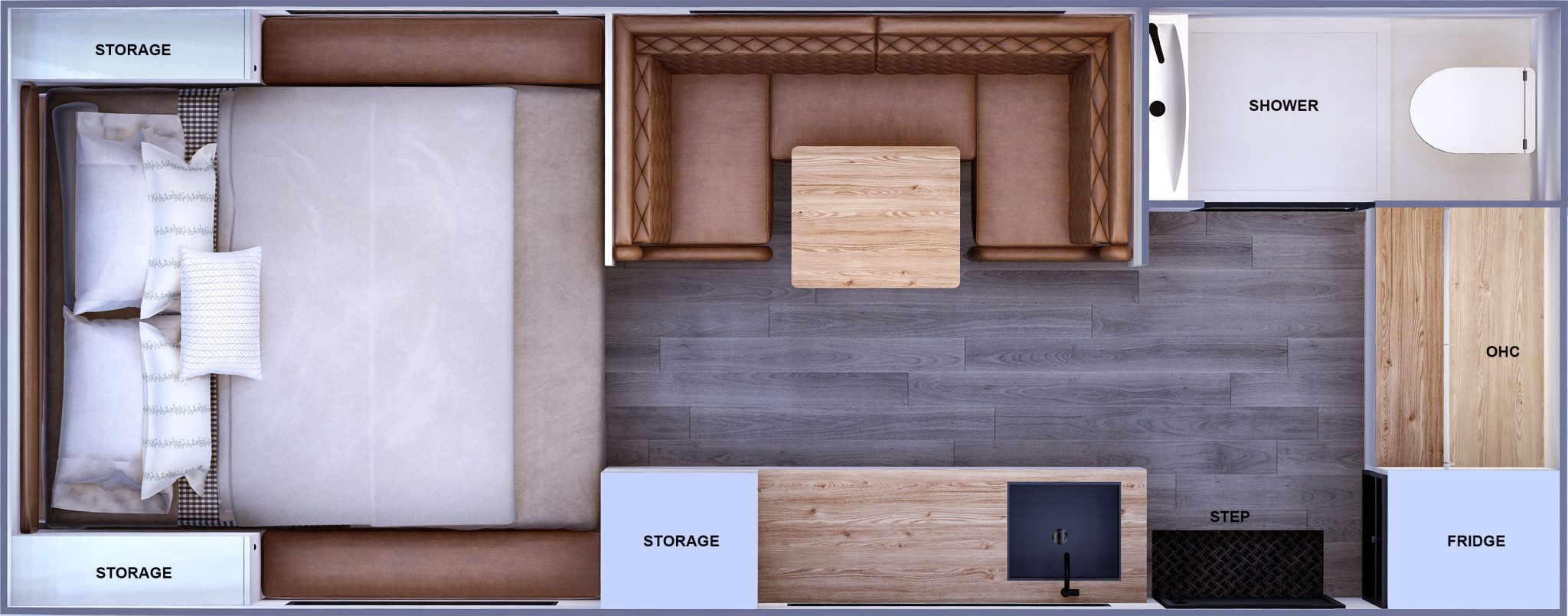Titanium Caravans HS2 floorplan 3 of 6