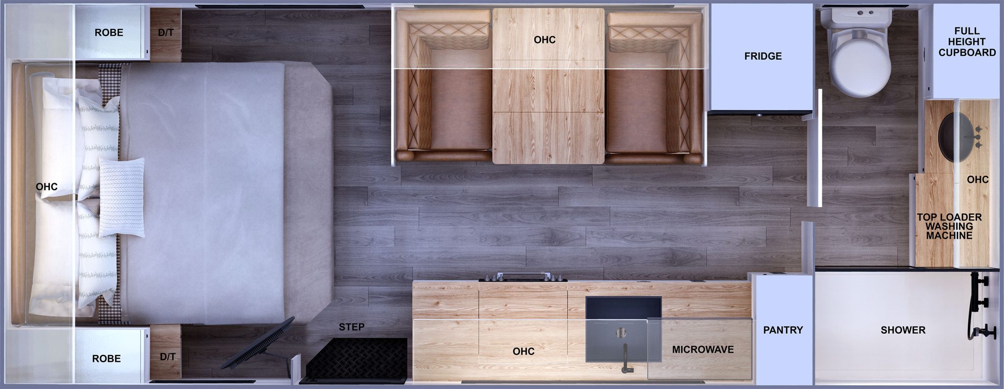 Titanium Caravans S1 floorplan 2 of 6