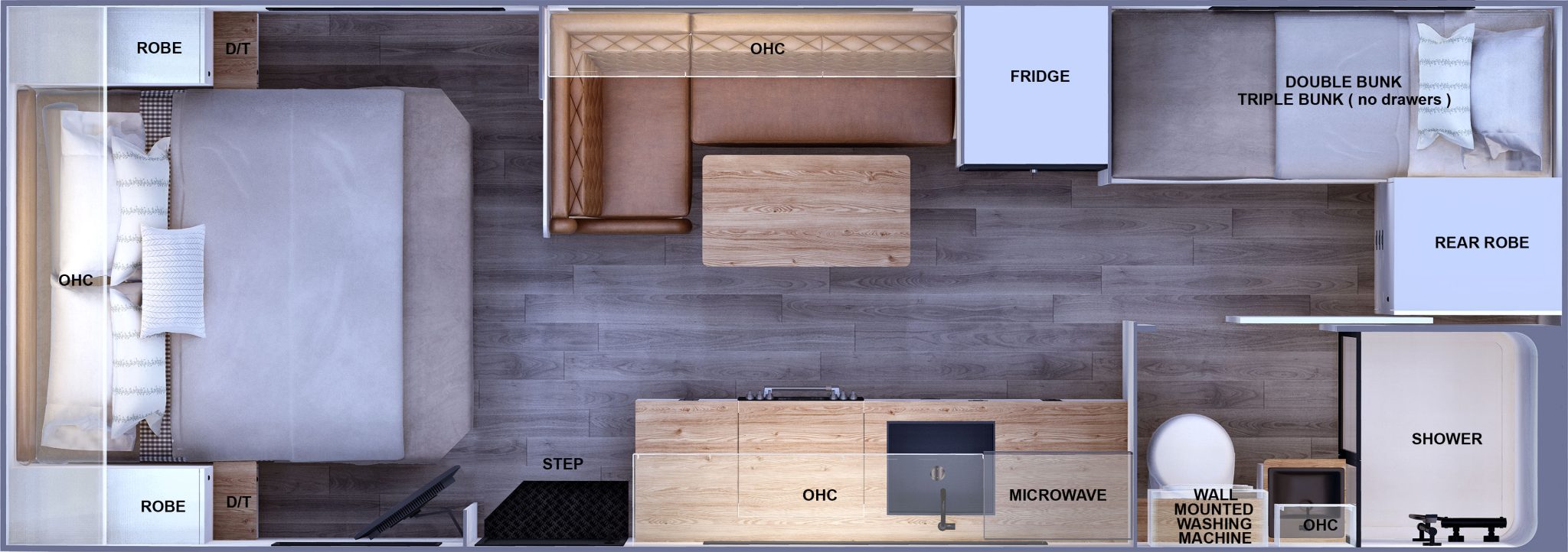 Titanium Caravans S1 floorplan 4 of 6