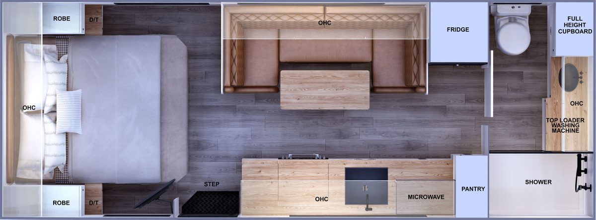 Titanium Caravans S4 floorplan 3 of 6
