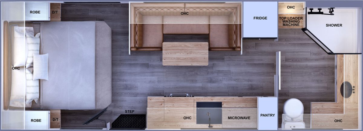 Titanium Caravans S4 floorplan 4 of 6