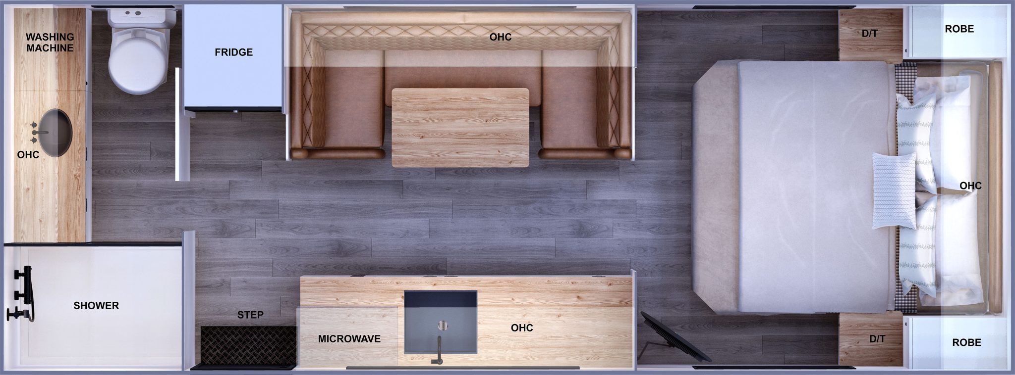 Titanium Caravans WS1 floorplan 3 of 3