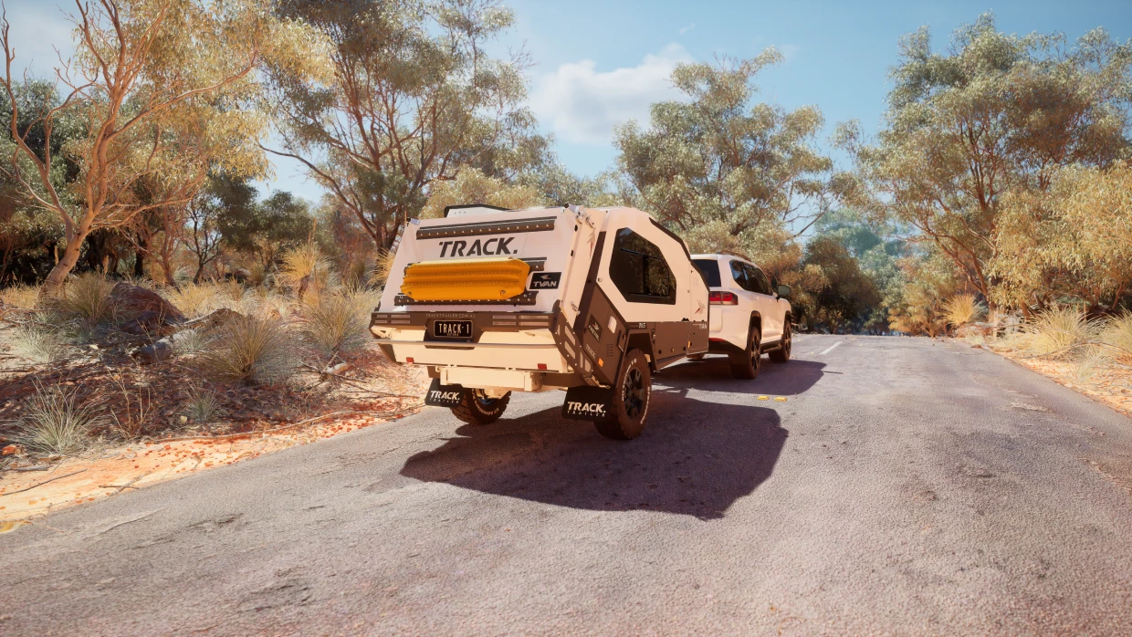 Track Trailer Tvan Firetail MK6