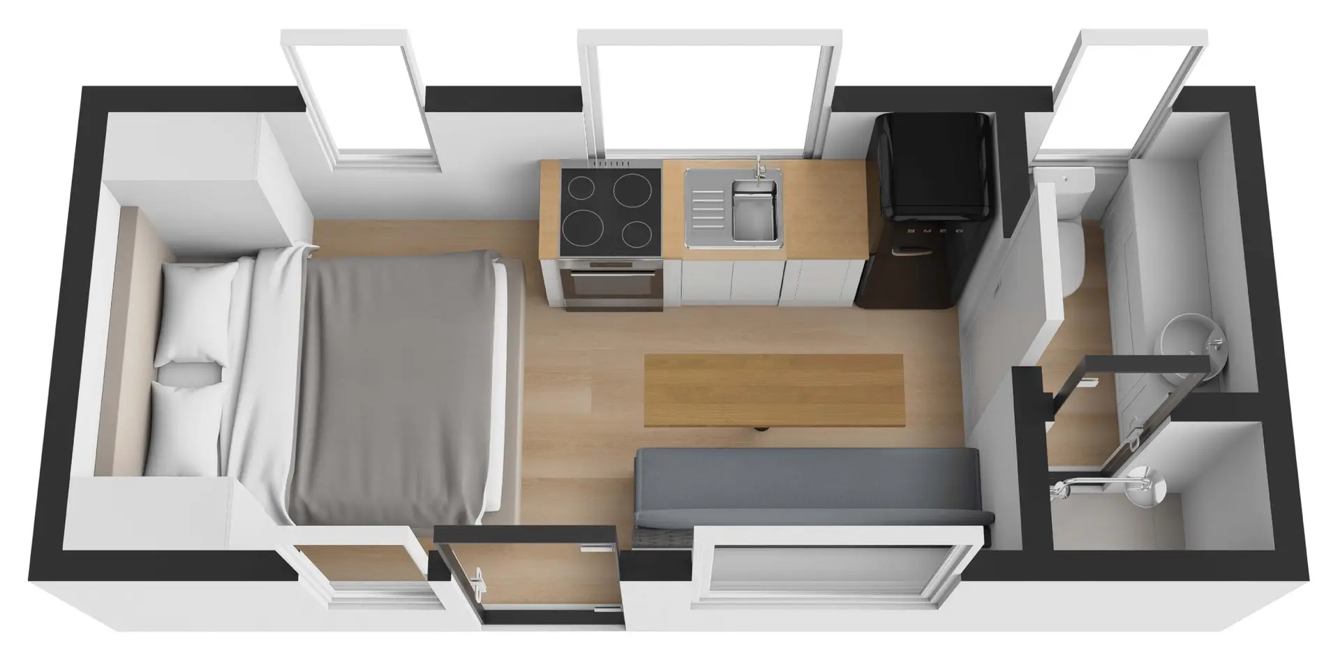 Traveller Caravans Destination Cruise floorplan 5 of 8