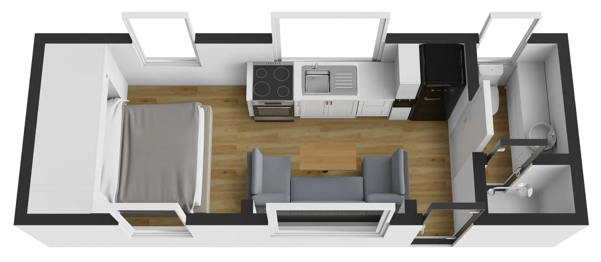 Traveller Caravans Destination Cruise floorplan 7 of 8