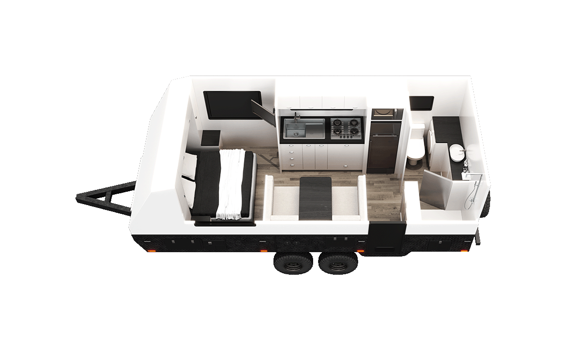 Urban Caravans Tungsten Tuff floor plan 1 of 6