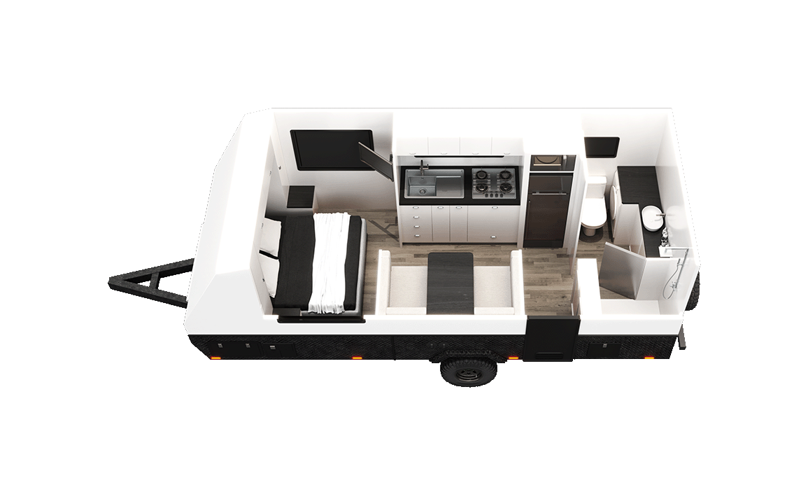 Urban Caravans Tungsten X-Terrain floor plan