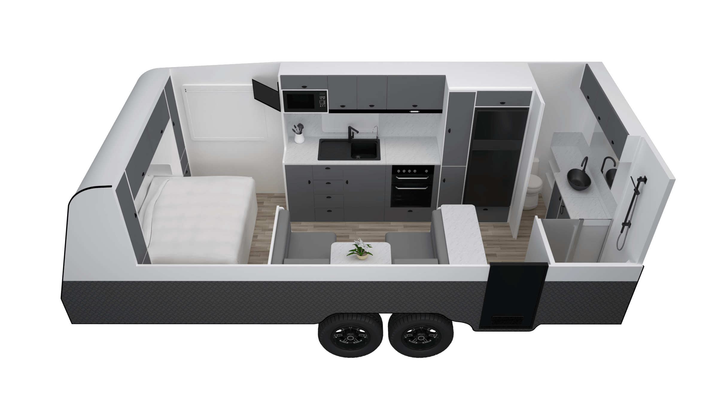 Viscount Caravans Wild Shark 3 floor plan 1 of 3