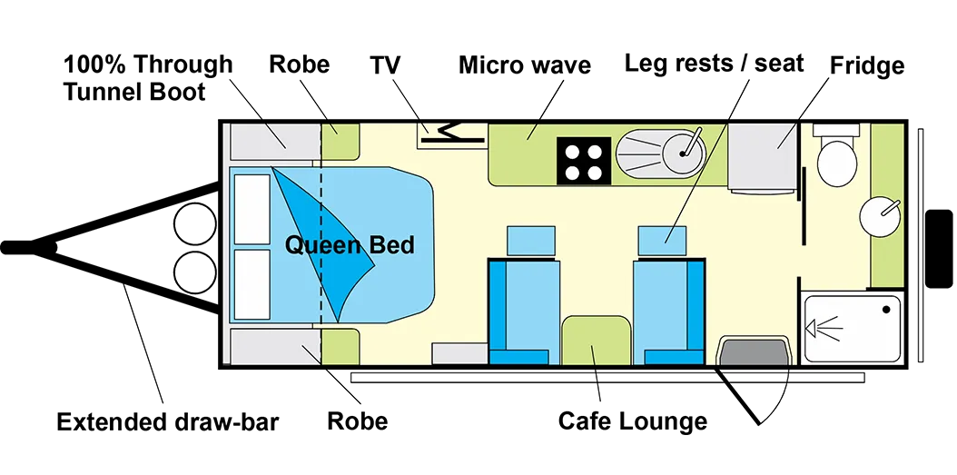 Willow RV Boab Series floorplan 3 of 8