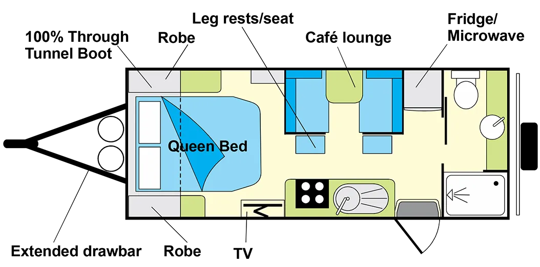 Willow RV Boab Series floorplan 5 of 8