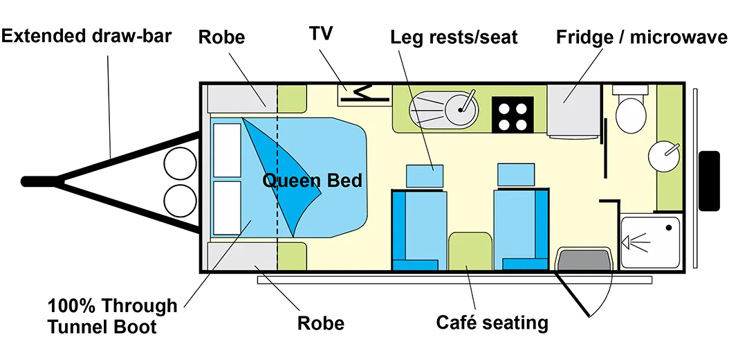 Willow RV Boab Series floorplan 8 of 8